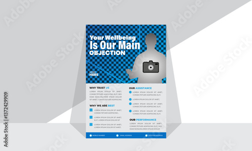 Simple medical flyer design