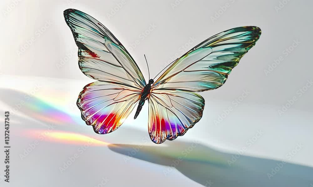 lady butterfly