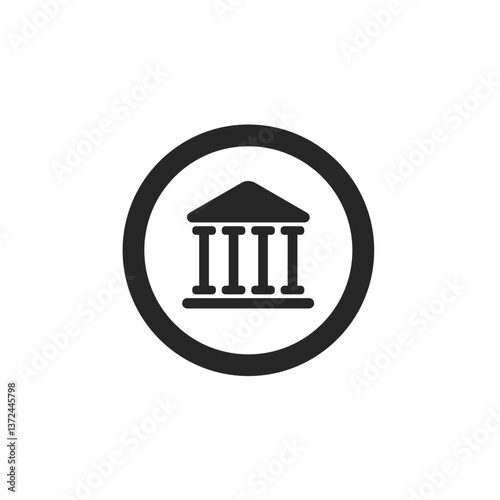Circle Building with Columns