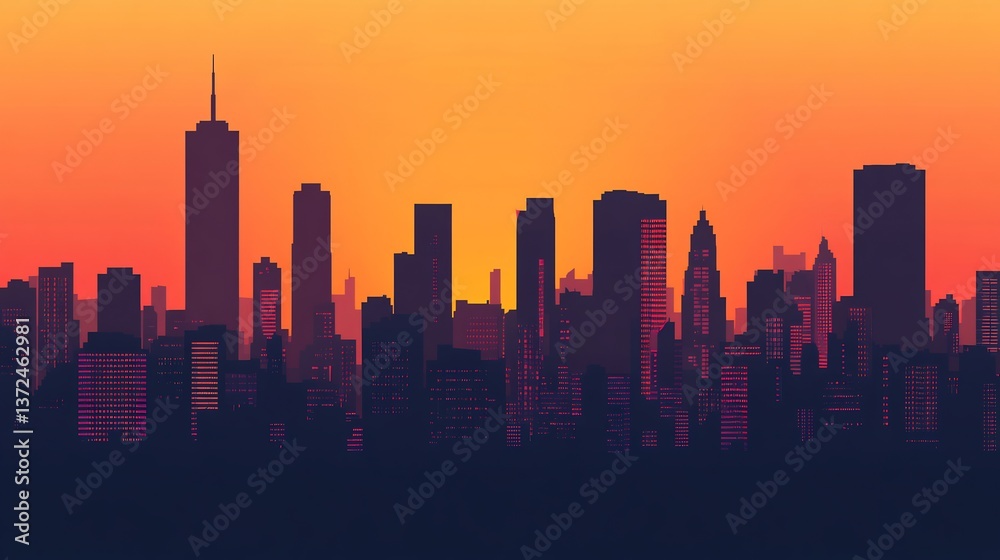 Fototapeta premium Evolution of cities A detailed skyline comparison of ancient settlements and futuristic megacities