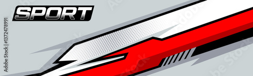 Car wrap design race livery vehicle vector. Graphic stripe racing background kit designs for vehicle, race car, rally, adventure and livery
