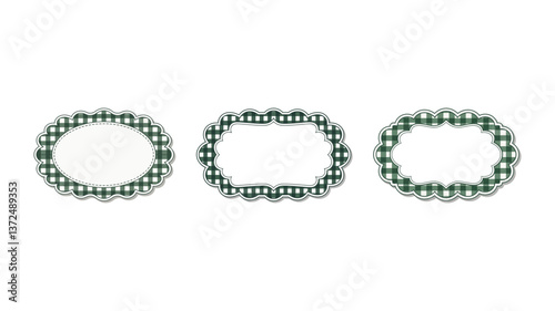 Elegant Frame Set: A series of intricately designed frames exude a sophisticated aura, with each frame elegantly constructed to draw attention to the enclosed space.