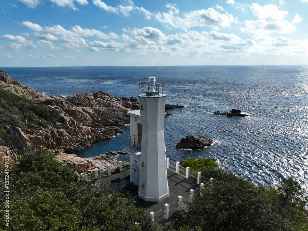高知県土佐清水市 白碆灯台
