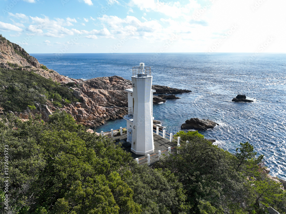 高知県土佐清水市 白碆灯台