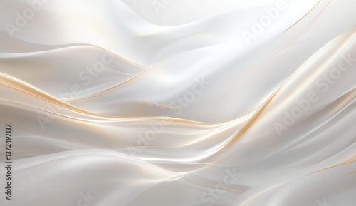 Elegant flowing fabric