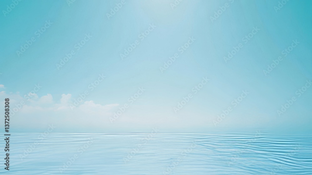 Obraz premium Light - blue background