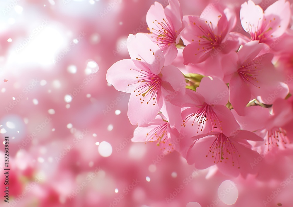 Spring Blossoms, Soft Focus, Sakura Spring Blossoms, Soft Focus, Sakura