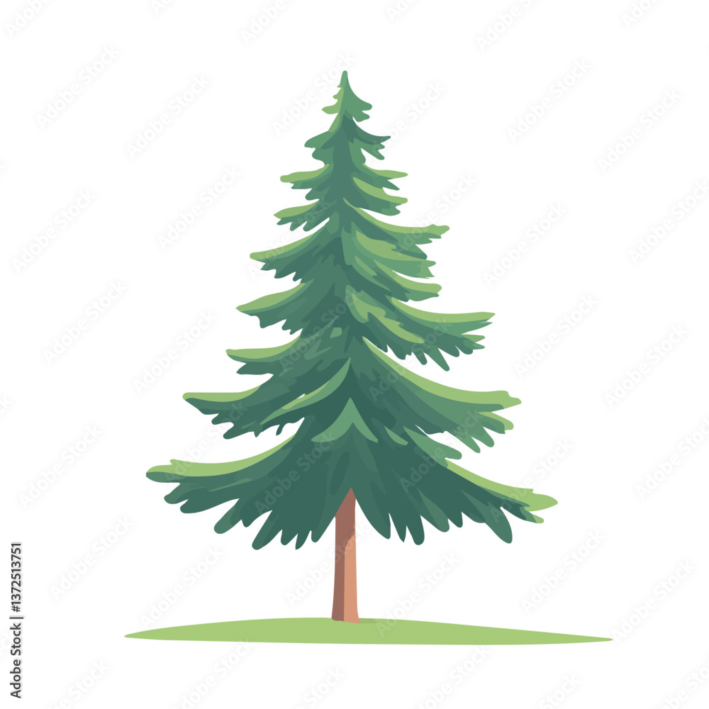 Flat vector cedar ridge, minimalist design, isolated on a white background.
Flat vector cedar ridge, minimalist design, isolated on a white background.