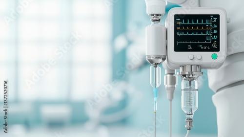 Advanced Infusion Pump Display in Modern Medical Environment