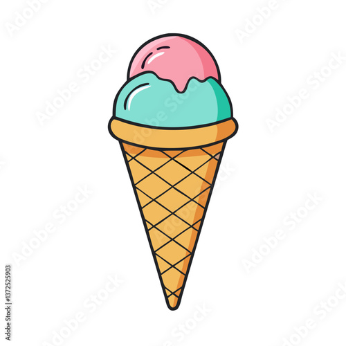 Corn ice cream