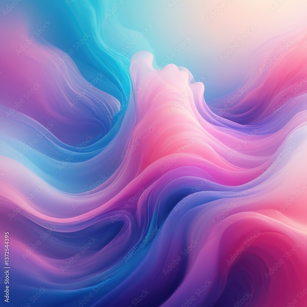 Obraz premium abstract colorful background with waves