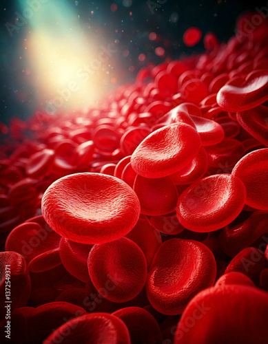 red blood cell.