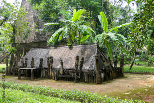 Hanoi, Vietnam, October 22, 2024. Vietnam, Hanoi, The Museum of Ethnography is a museum that focuses on the 54 officially recognized Vietnamese ethnic groups