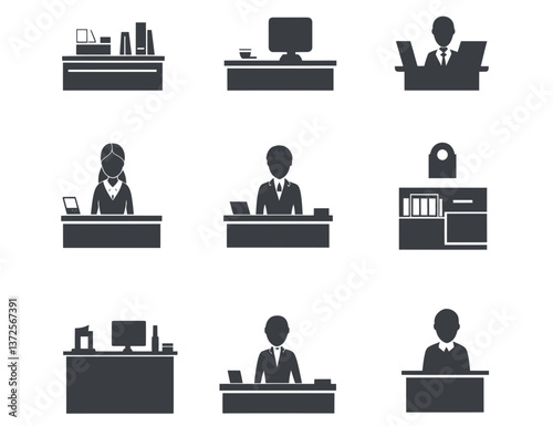 business people icons