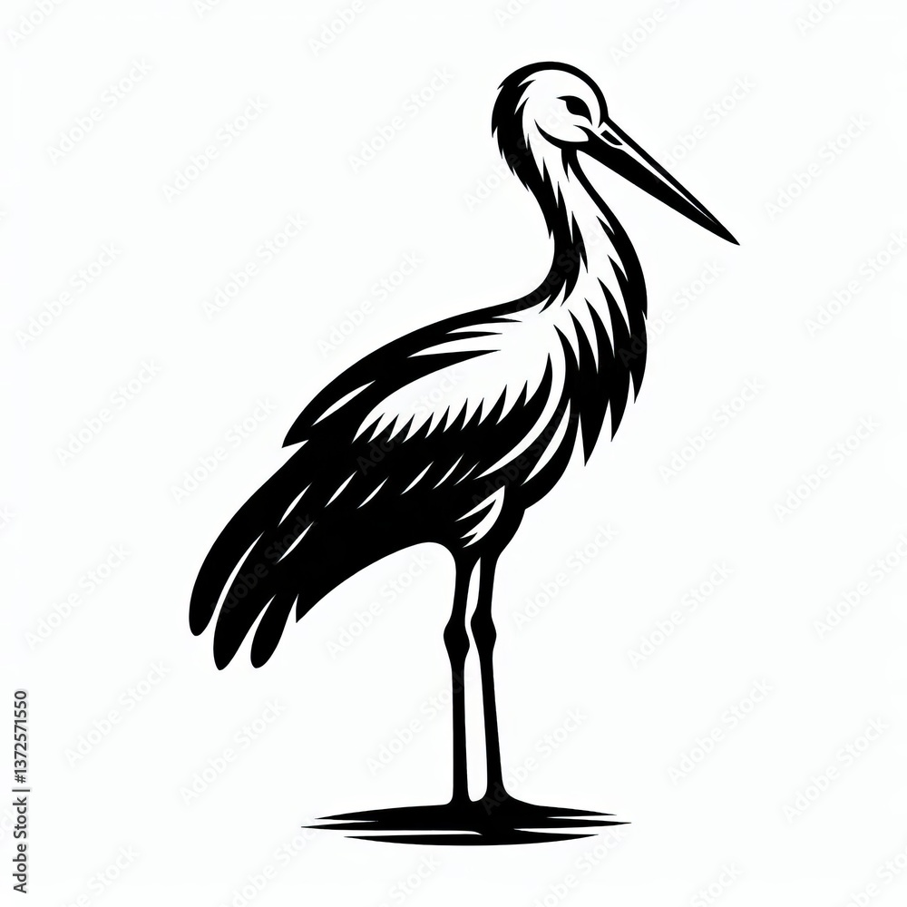 Obraz premium Wild Silhouettes The Beauty of Animal Forms