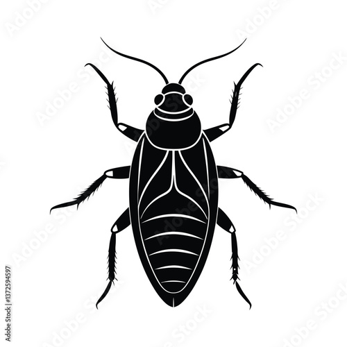 cockroach silhouette vector a art 