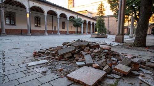 Fototapeta Naklejka Na Ścianę i Meble -  old brick building