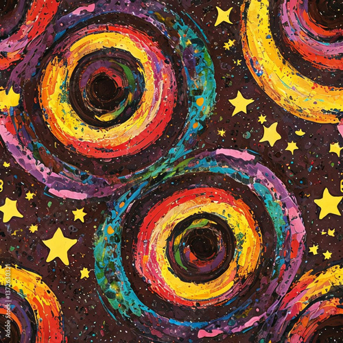 abstract seamless pattern
