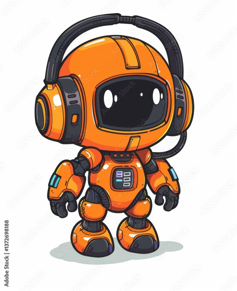 Mechanical creature cuteness Industrial paintings blended with desertpunk in vivid vector design Mechanical creature cuteness Industrial paintings blended with desertpunk in vivid vector design