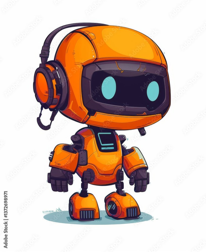 Mechanical creature cuteness Industrial paintings blended with desertpunk in vivid vector design Mechanical creature cuteness Industrial paintings blended with desertpunk in vivid vector design