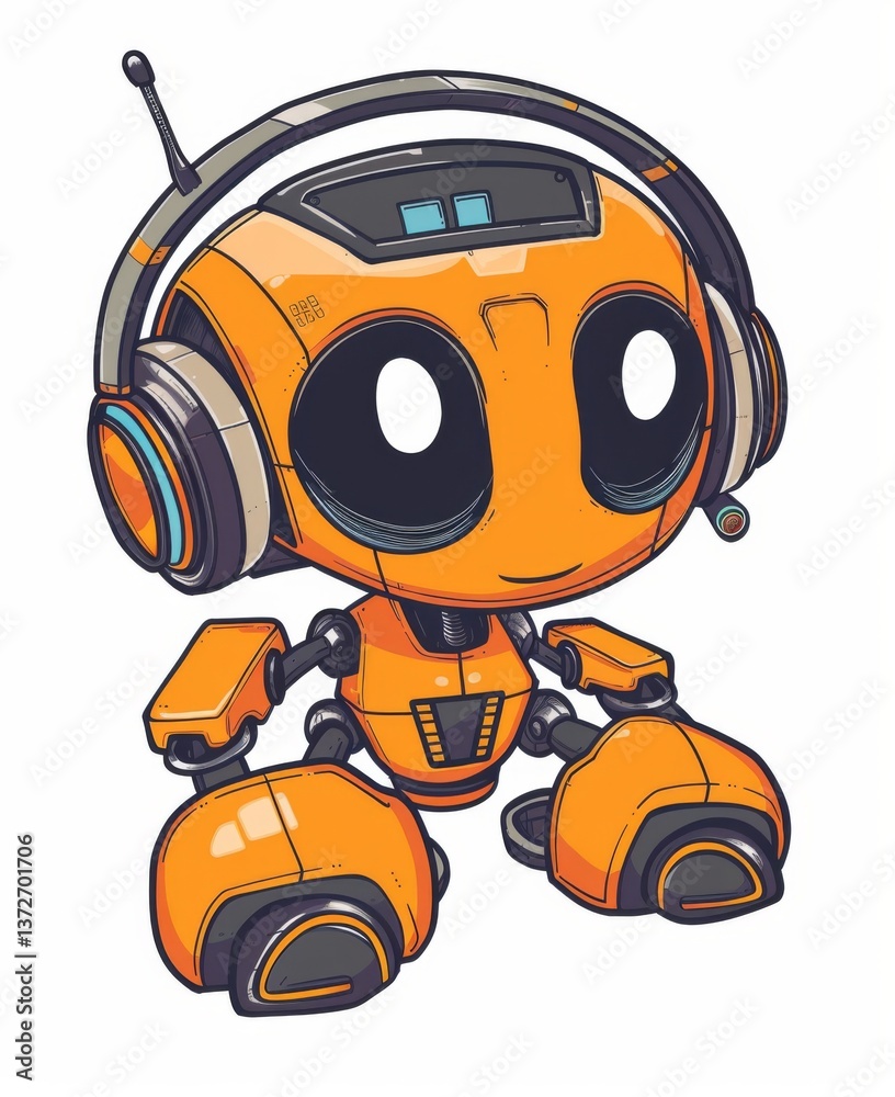 Mechanical creature cuteness Industrial paintings blended with desertpunk in vivid vector design Mechanical creature cuteness Industrial paintings blended with desertpunk in vivid vector design