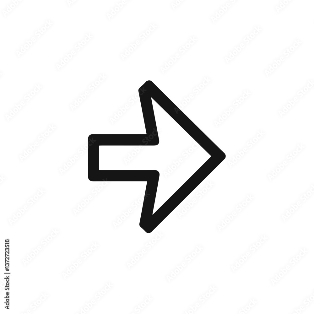 Arrow icon pointing right, labeling errors in programming and web development Arrow icon pointing right, labeling errors in programming and web development