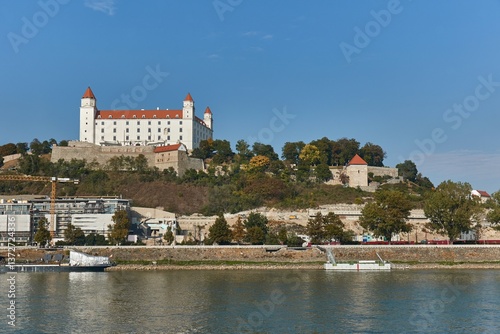 Castle building in Bratislava, Slovakia