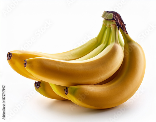 bananas isolated on white background