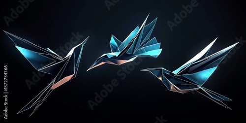 Silhouette of Wild Cat Roaring at Sunset Against Dramatic Sky