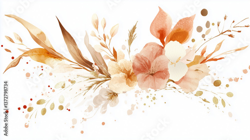 Abstract modern print set