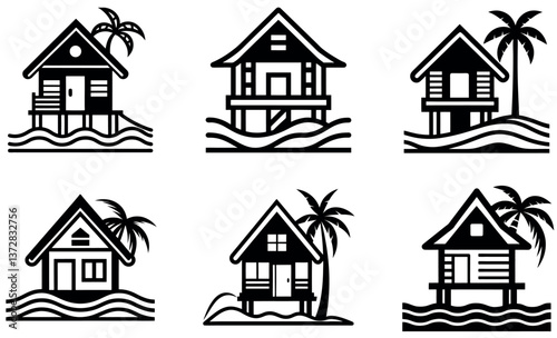 Beach House Icons Collection