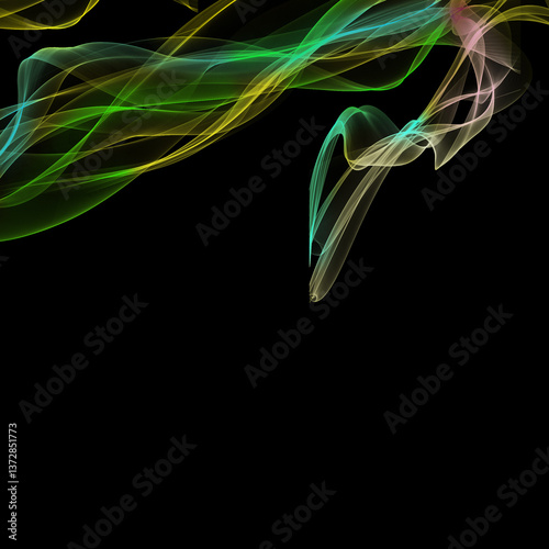 Abstract modern dynamic colors background. Grainy texture background style - stock illustration