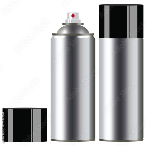 spray paint bottle, spray paint can.