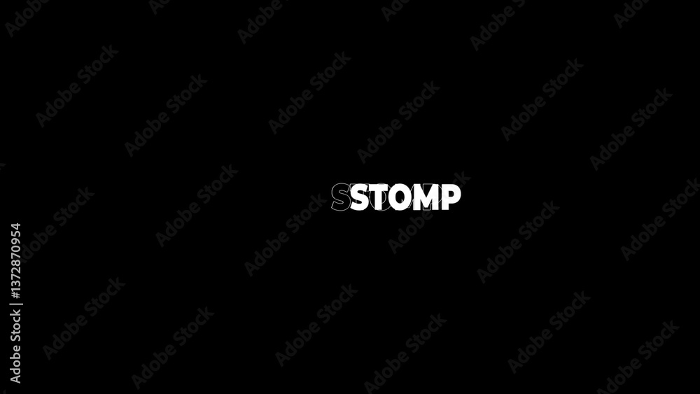 Stomp Animation Sequence Creative Stomp Animation Vol 1 Stock Template | Adobe Stock