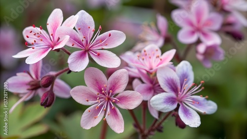 close up of a pink flower