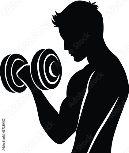 Body builder vector