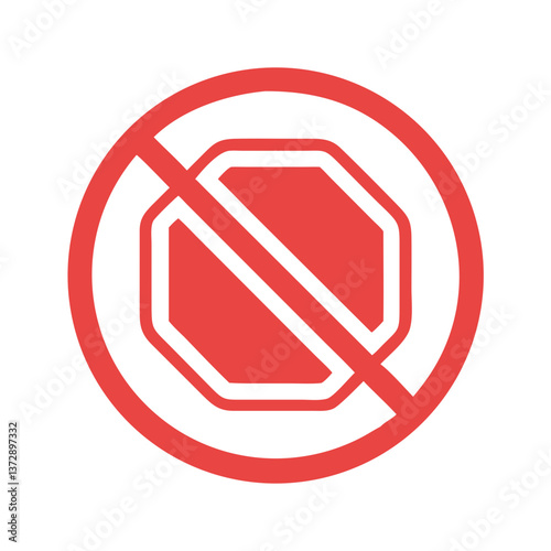 Free Download Red circle symbols indicate prohibited actions, warning of no parking, smoking, or entry - GFXLoad