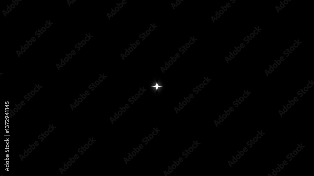 Golden Sparkling Star Twinkle Animation with Shimmering Glow and Blinking Light Effects on a Black Background in 4K Golden Sparkling Star Twinkle Animation with Shimmering Glow and Blinking Light Effects on a Black Background in 4K