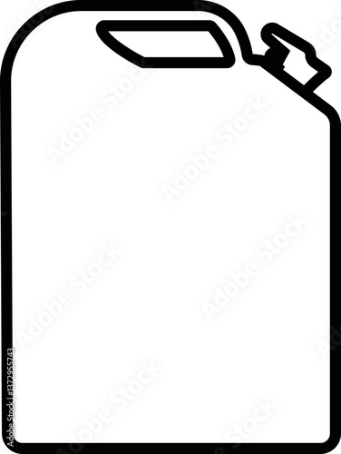 Plastic Bottles or can icon in line. Plastic Water Bottle symbols isolated on transparent background