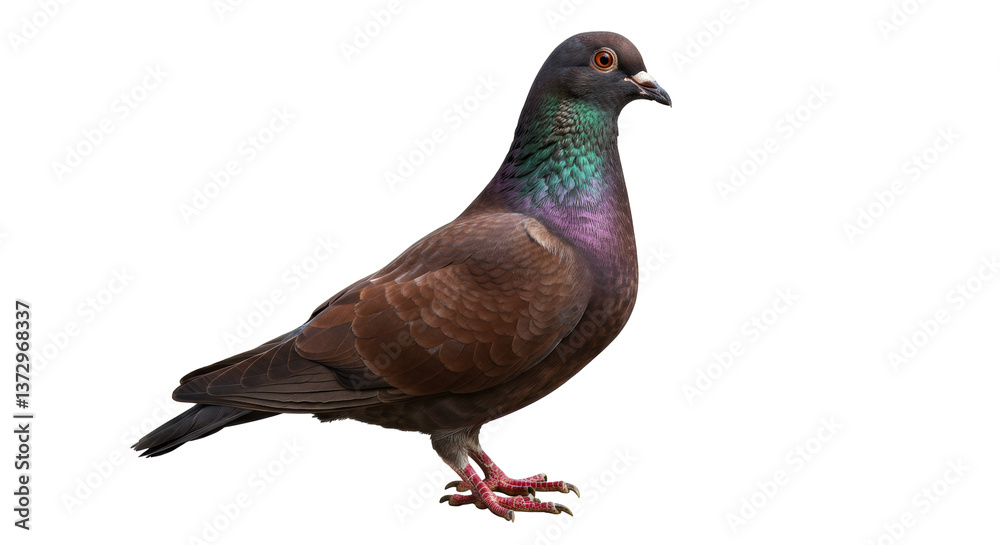 Obraz premium Isolated Pigeon