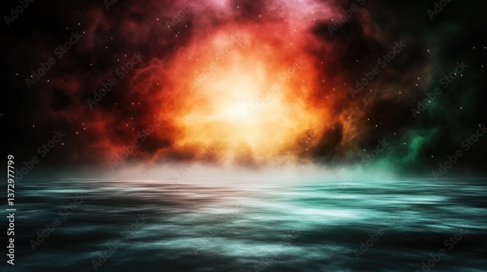A river of stardust flowing through a valley of infinite darkness A river of stardust flowing through a valley of infinite darkness