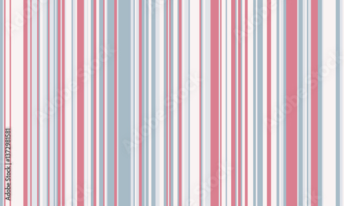 Pattern of vertical stripes, colorful thin and thick lines. Irregular stripe background, vector seamless texture. Abstract striped geometric design in bright colors.