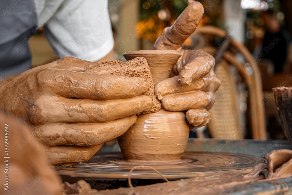 Hands of a potter Hands of a potter
