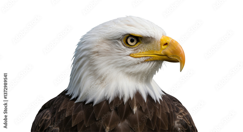 Isolated Bald Eagle Isolated Bald Eagle