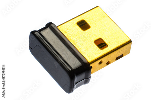Bluetooth USB Adapter Isolated on White