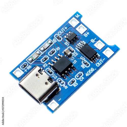 TP4056 Battery Charger Module Isolated White