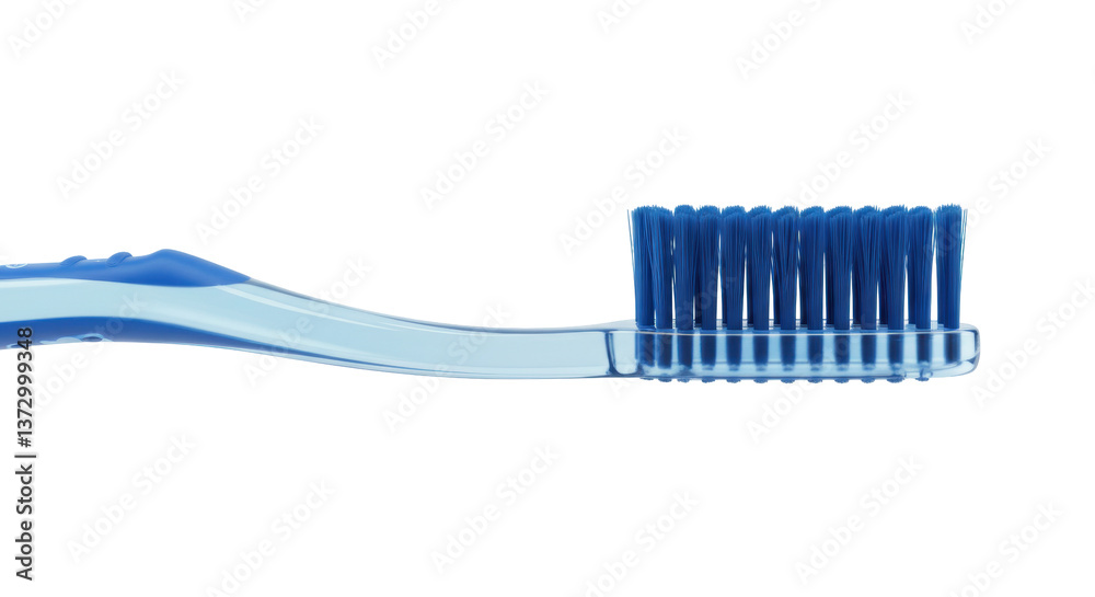 Isolated Blue Toothbrush Isolated Blue Toothbrush