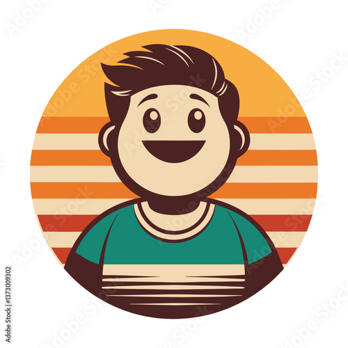 boy with a big smile