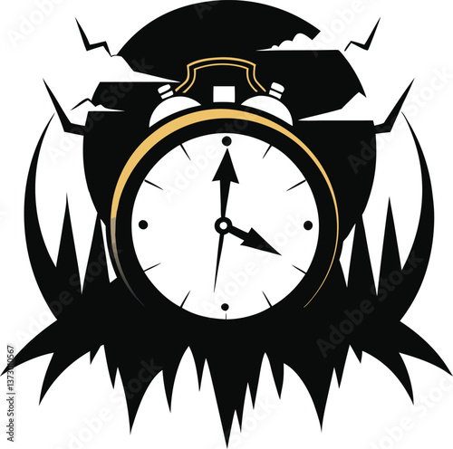 alarm clock vector
