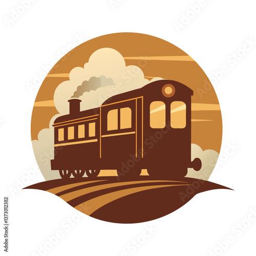 train on the railway